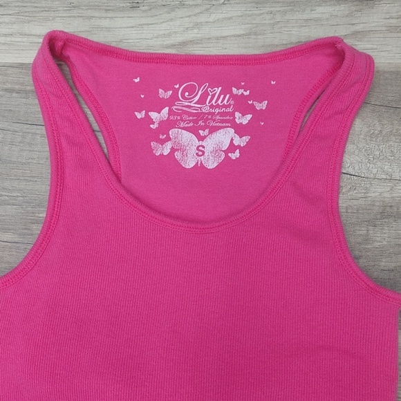 Lilu Ribbed Tank Top - Picture 3 of 8
